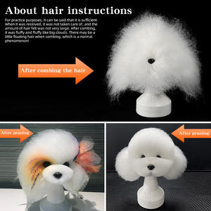 Cabeza <span class=keywords><strong>de</strong></span> Perro <span class=keywords><strong>de</strong></span> Peluche para Prácticas <span class=keywords><strong>de</strong></span> Peluquería Canina, Modelo <span class=keywords><strong>de</strong></span> Cabeza <span class=keywords><strong>de</strong></span> Perro para Prácticas <span class=keywords><strong>de</strong></span> Estilismo, Peluca para Perros, Estudio <span class=keywords><strong>de</strong></span> Peluquería Canina para Estudiantes - Product Image 3