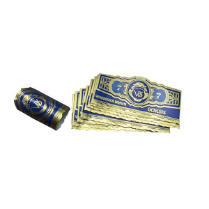 Etiquetas y Anillos para Cigarros Azules, Edición Tigre 2022, Específicos para Cigarros de Edición Limitada 2022, Venta Directa de Fábrica - Product Image 1