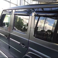 Pièces automobiles d'été, vente chaude, kit de carrosserie automobile, pare-pluie, pare-soleil, déflecteurs de fenêtres latérales pour Mercedes Classe G W463A W464