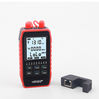 NOYAFA 3 en 1 Mini testeur de fibre optique NF-908S compteur de puissance optique multifonctionnel VFL avec fonction de test de continuité de câble