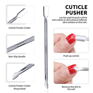 9pcs <b>Nail</b> Repair Tool Set Stainless Steel Cuticle Clipper File Polishing Strip Gel Manicure Care <b>Kit</b> - Product Image 3