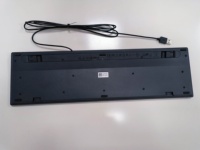 Clavier filaire USB 2.0 fin KB216 - Noir - Clavier optique QWERTY pour ordinateur de bureau - Plug and Play