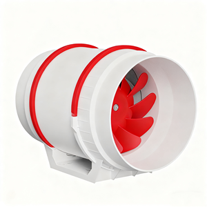 8 "מאוורר קו צינור ללא בקר עבור אתרי שיקום ובנייה - Product Image 1