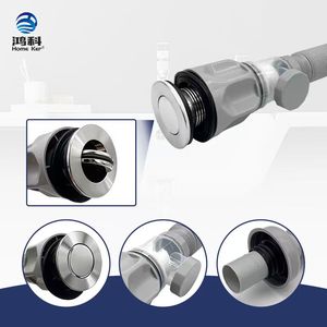 Nuevo producto Venta caliente Fácil instalación Diseño moderno para lavabo de Baño 1 1/2 "Manguera de desodorización extensible - Product Image 3