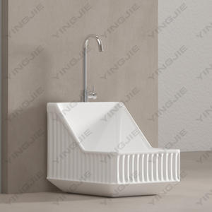YINGJIE Wudumate lavabo main rectangulaire art lavabo évier musulman wudu évier musulman Wudu <span class=keywords><strong>lave</strong></span>-pieds bassin - Product Image 6