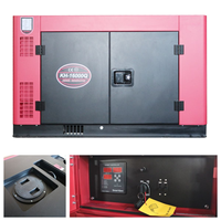 2026 Neuer Food-Trailer Dieselgenerator 8kW Superleise 3-Phasen 220V mit ATS Wasserkühlsystem
