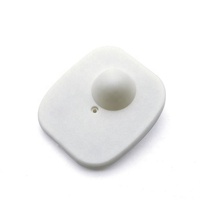 Capteurs antivol, nouvelle technologie, mini-étiquettes carrées en plastique ABS, protection antivol pour supermarchés, alarmes d'étiquettes RF 8,2 MHz