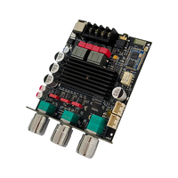 WUZERVON ZK-1002Q Qualcomm QCC3034 + TPA3116 BT Carte amplificateur numérique 2.0 canaux APTX 100Wx2 Entrée Protection anti-inversion