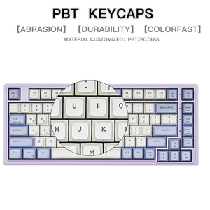 Hot Swappable 83 Keys Gaming Mechanical Keyboard USB Type-C RGB 75% Red Switch <strong>Wired</strong> Mechanical Keyboard Custom - Product Image 2