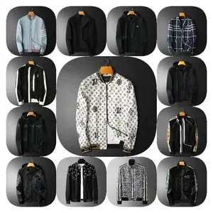 Wholesale Custom Winter Men's Jackets Plus Size Men's heated outdoor Jackets Plain Bomber Men's Windbreaker