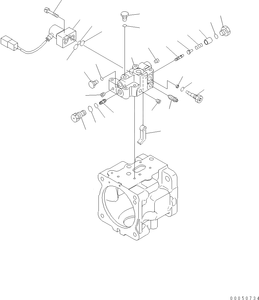 Pompe hydraulique principale WA380-6 WA420-6 WA470-6 WA450-6 WA480-6 708-1S-00940 708-1S-11310 Pompe de ventilateur pour roue - Product Image 2