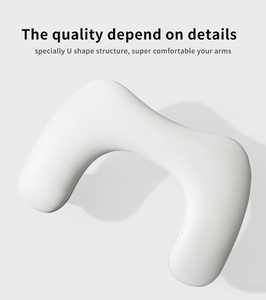Luxury <b>U</b>-Shape Leather Arm Rest Cushion Big Size Manicure Hand Pillow <b>Nail</b> Tech Adjustable Salon Designer Tool Wholesale Bulk - Product Image 4