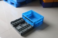 NEXARA Caisses pliantes en plastique peu encombrantes Solution de stockage pliable compacte