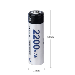 Dung lượng cao <span class=keywords><strong>2200mAh</strong></span> <span class=keywords><strong>AA</strong></span> Kích thước <span class=keywords><strong>1.2V</strong></span> Pin Nickel kim loại Hydride <span class=keywords><strong>NiMH</strong></span> có thể sạc lại <span class=keywords><strong>1.2V</strong></span> <span class=keywords><strong>2200mAh</strong></span> pin di động - Product Image 4