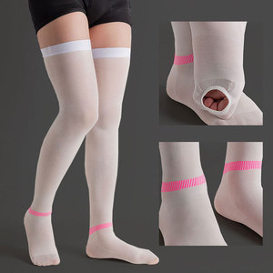 Médicaux <span class=keywords><strong>De</strong></span> Compression Chaussettes <span class=keywords><strong>Bas</strong></span> Collants Anti-Slip Anti-Embolie Cuisse Haute <span class=keywords><strong>Bas</strong></span> 20 -30 Mmhg - Product Image 2