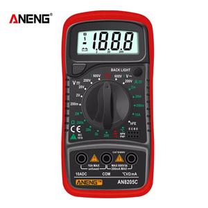 Multímetro Digital <span class=keywords><strong>ANENG</strong></span> AN8205C, Voltímetro LCD Multifunción, <span class=keywords><strong>Amperímetro</strong></span>, Medidor de Voltaje, Corriente y Resistencia de Alta Precisión para el Hogar - Product Image 1