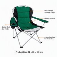 Fauteuil pliant portable ultraléger et confortable pour la randonnée, les voyages, les pique-niques, la pêche, la plage, le camping et le jardin