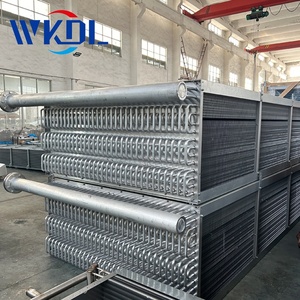 Congelador profundo-Enfriador de unidad de evaporador de cobre de bobina de enfriamiento de glicol de 25 grados para Parque de almacenamiento logístico - Product Image 5