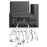 Teléfono 8845 CP-8845-K9, Teléfono IP VoIP, Teléfono IP VoIP Empresarial de Clase Ejecutiva CP-8845-K9