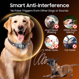 Collar de Adiestramiento Antiladridos Eléctrico Automático para Perros, Recargable, Impermeable IP67, Dispositivo de Control de Ladridos Seguro para Perros Pequeños - Product Image 3