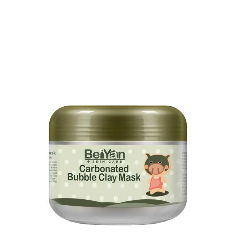 Groothandel Natuurlijke Koolzuurhoudende Bubble Klei Masker 100G Voor Anti-Rimpel Smet Clearing Verstevigende Hydraterende Porie Cleaner Rustgevende