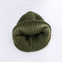 Nouveau design tendance, bonnet en tricot crocheté personnalisé pour femmes et hommes, bonnet d'hiver délavé
