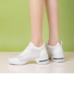 Cojín de aire de color blanco, gran oferta, zapatos de baile de <span class=keywords><strong>Jazz</strong></span> personalizados, zapatillas de baile transpirables - Product Image 3