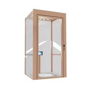 <span class=keywords><strong>Ascensor</strong></span> Golden Deluxe con Certificado CE, <span class=keywords><strong>Ascensor</strong></span> de Pasajeros sin Engranajes para Hoteles y Villas - Product Image 2