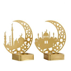 Ready Stock Middle East Moon Festival Candle Holder Muslim Festival Scented Iron Mediterranean Style Decoration <b>Ornaments</b> - Product Image 6