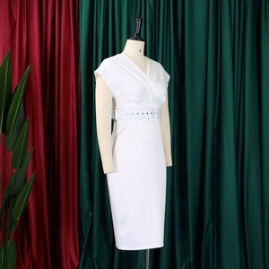 Vestido <span class=keywords><strong>de</strong></span> Moda Africana para Mujer, Último Modelo, Vestido Clásico Informal para Damas - Product Image 2