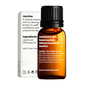 FEXMS Jasmine <strong>Essential</strong> <strong>Oil</strong> Natural Flower Aromatherapy <strong>Oils</strong> for <strong>Diffuser</strong> Massage Home Scent <strong>DIY</strong> Candle Soap Making Skin Care - Product Image 6
