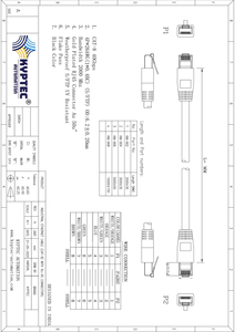 Cable Ethernet Industrial GigE CAT 8 con Conectores RJ-45 para Infraestructura de Red Industrial - Product Image 6