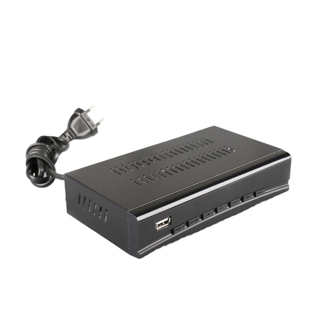 Hengli Satellite Converter Box Combo DVB-T2+S2 Tv Receiver H.264 Free to air Antenna DVB-T2+S2 Combo OEM Set-top Box