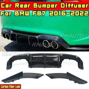 <b>For</b> BMW F87 2016-2022 Body Kit BMW F87 <b>Car</b> Rear Bumper Lip Guard Spoiler Glossy Black V Style Splitter <b>Diffuser</b> <b>Car</b> Accessories - Product Image 1