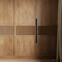 Armoire à portes battantes à ouverture à 180 degrés BALOM personnalisée, meubles de rangement pour chambre à coucher, système de suspension et de rangement Ardrobe