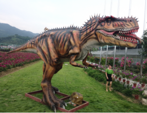 <span class=keywords><strong>T</strong></span>-<span class=keywords><strong>Rex</strong></span> animatronique réaliste géant, Tyrannosaurus <span class=keywords><strong>Rex</strong></span> mobile grandeur nature pour parcs d'attractions - Product Image 3