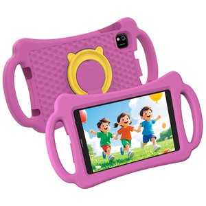 Tableta Educativa Android Grande de 8 Pulgadas para Niños, MTK Quad Core, Doble SIM, WiFi, 4GB+64GB, 2 en 1 con Funda Antigolpes - Product Image 1