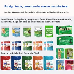 Té Herbal Orgánico Transfronterizo en Stock, Certificado ISO, para Desintoxicación y Pérdida de Peso en Adultos, Estilo Adelgazante, Envase en Botella, Entrega en 7 Días - Product Image 5