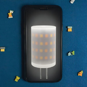 <span class=keywords><strong>Ampoule</strong></span> LED intelligente G4 à <span class=keywords><strong>prix</strong></span> d'usine, 12V RGBCW, alimentation Wifi AC/DC, corps en aluminium pour jardin, contrôle par application - Product Image 3