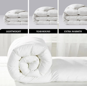 <span class=keywords><strong>Couette</strong></span> en <span class=keywords><strong>duvet</strong></span> de canard super moelleuse 220x240, toutes saisons, 100% x 20%, 80% coton - Product Image 2