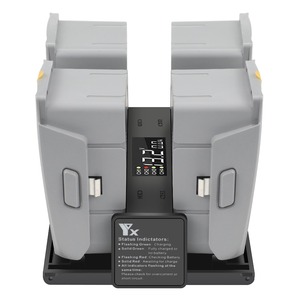 Chargeur de <span class=keywords><strong>batterie</strong></span> 4 en 1 Yx pour <span class=keywords><strong>DJI</strong></span> <span class=keywords><strong>Mavic</strong></span> <span class=keywords><strong>Air</strong></span> 2, hub de charge portable intelligent avec LED, chargeur de <span class=keywords><strong>batterie</strong></span> pour <span class=keywords><strong>drone</strong></span> <span class=keywords><strong>Mavic</strong></span> <span class=keywords><strong>Air</strong></span> 2S - Product Image 3
