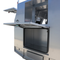 Toldo de Aluminio para Camioneta PR-C02 con Múltiples Puertas, Rieles para Portaequipajes y Puertas Laterales de Acceso