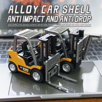 1/64 échelle alliage télécommande ingénierie chariot élévateur 12CH APP contrôlé RC Table jouets avec son et lumières voiture pour enfants cadeau