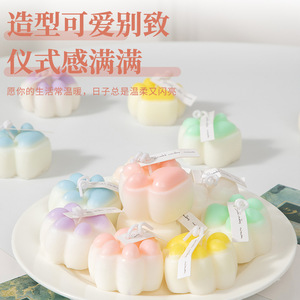 Velas Aromáticas con Forma de Pata de Gato Northern Mu, Cera de Soja, Hechas a Mano, Decoración para el Hogar, Artículos Novedosos - Product Image 2