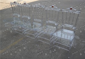 Venta caliente <span class=keywords><strong>de</strong></span> otros muebles <span class=keywords><strong>de</strong></span> plástico moderno resina cristal transparente banquete y <span class=keywords><strong>fiesta</strong></span> boda sillas usados - Product Image 5