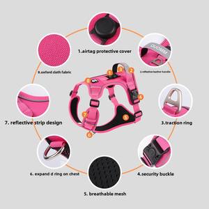<span class=keywords><strong>Harness</strong></span> Anjing Grosir Model Terbaru dengan Tombol Pelacak Airtag, Penutup Kancing untuk Anjing Ukuran Kecil hingga <span class=keywords><strong>XL</strong></span>, Anti-Hilang, Tali Latihan Luar Ruangan - Product Image 5