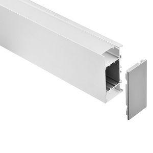 Profil de lumière LED Offre Spéciale haut et bas avec profil de LED linéaire à deux bandes LED pour l'éclairage intérieur sur la décoration murale 42.3*90mm - Product Image 1