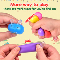Jouets Squishy de Pâques de haute qualité : œufs et lapins Kawaii, mini jouets à presser en TPR, cadeaux de fête, jouets anti-stress pour enfants
