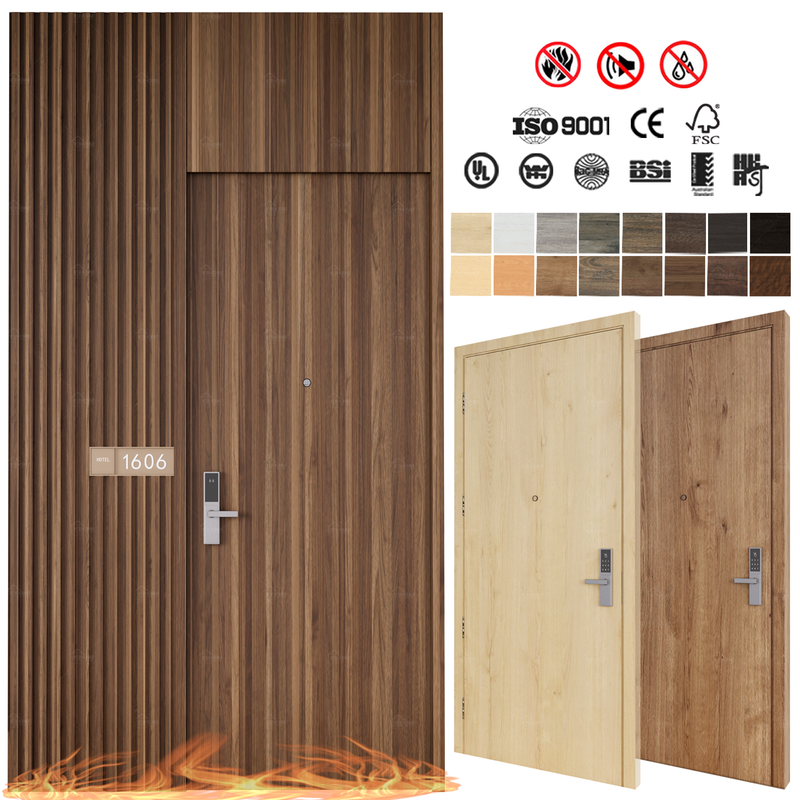 China Yohome Anti Fire Door Design