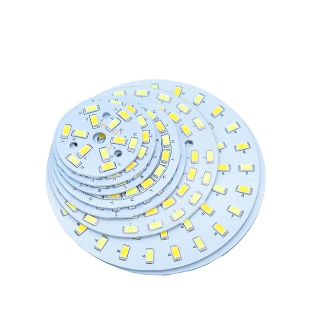 Raw Materials 5w 9w 13w 18w 28w 36w E27 B22 Led Bulb Light Accessories Aluminum Pcb Board Pcba Manufacturer OEM LED PCB Supplier